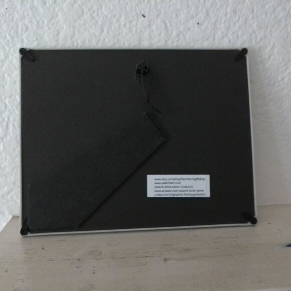 Red Fox 4x6 Art print within a cloud Frame, adorable, cute, baby animal, relax - Picture 6 of 6